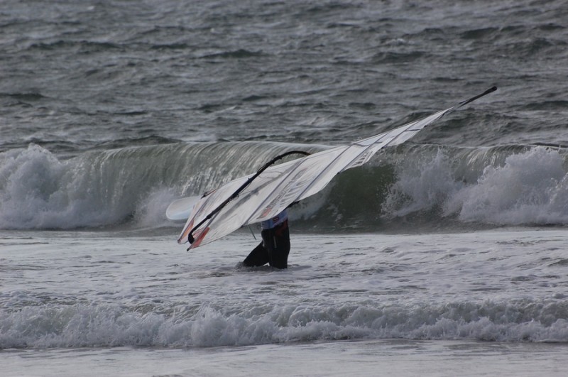 the shorebreak - but this is small