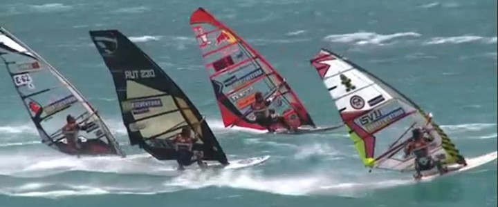 High Wind surfing in Fuerte